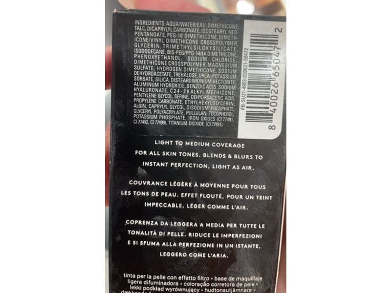 Fenty Beauty Eaze Drop Blurring Skin Tint, 8 Light Medium, 1.08 fl oz/32 mL