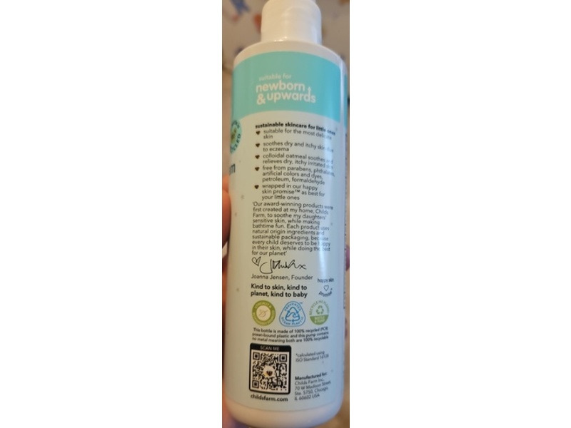 Childs Farm Eczema Moisturizing Cream, Fragrance Free, 8.4 fl oz