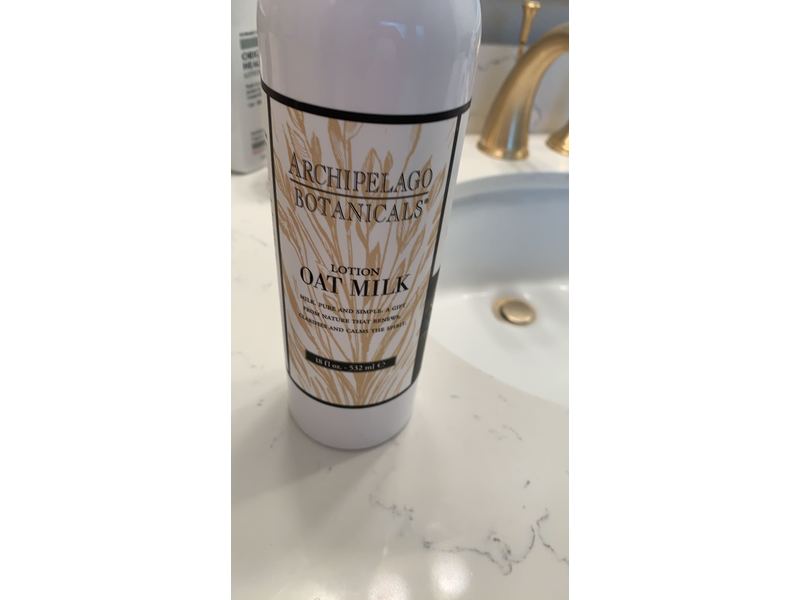 Archipelago Botanicals Oat Milk Lotion, 18 fl oz/532 mL
