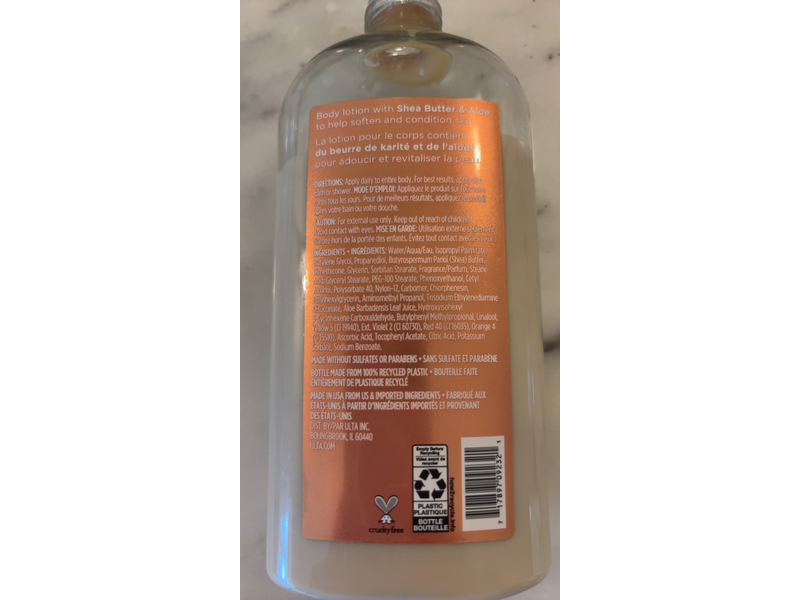 Ultabeauty Scented Body Lotion, Sugared Vanilla, 10.5 fl oz/310 mL