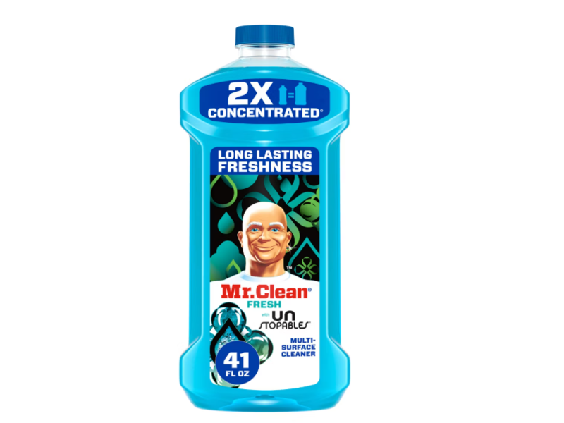 Mr.Clean Unstopables Multi Surface Cleaner, Fresh, 41 fl oz/1.21 L