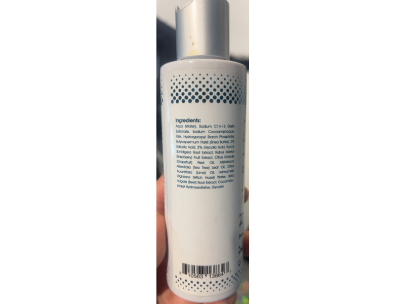 Skin Script Raspberry Refining Cleanser, Tea Tree, 6.5 oz/195 mL