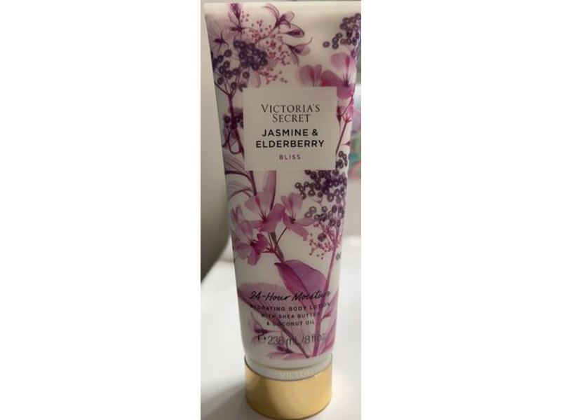 Victoria's Secret Body Lotion Jasmine & Elderberry Bliss, 8 fl oz/236 mL
