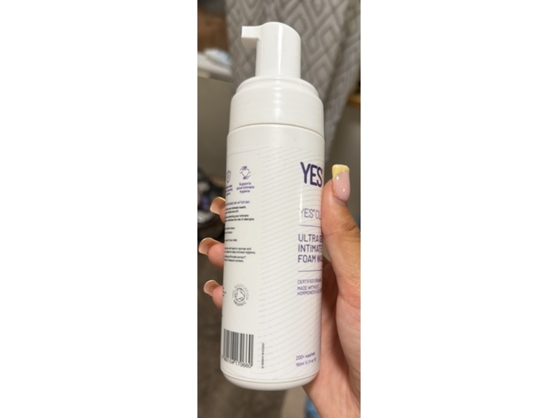 Yes Yes Cleanse Ultra Genle Intimate Foam Wash, 5.1 fl oz/150 mL