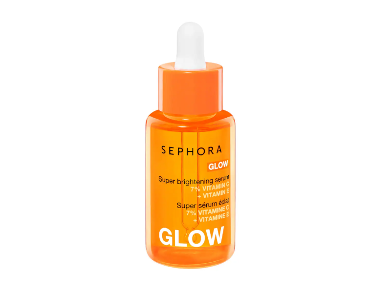 Sephora Collection Glow Super Brightening Serum, Vitamin C+Vitamin E, 1.69 fl oz/50 mL