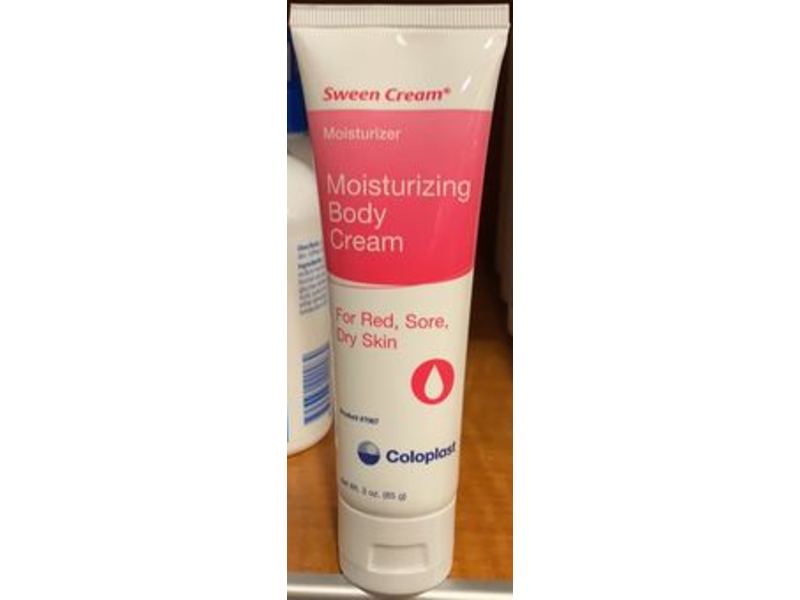 Coloplast Sween Cream Moisturizing Body Cream, For Red, Sore, Dry Skin, 3 oz/85 g