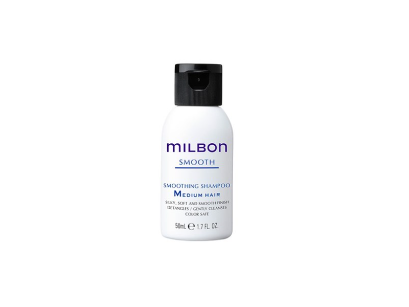 Milbon Smooth Smoothing Shampoo, Medium Hair, 1.7 fl oz/50 mL