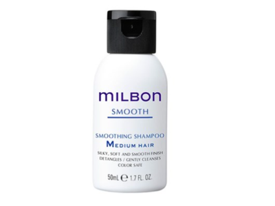 Milbon Smooth Smoothing Shampoo, Medium Hair, 1.7 fl oz/50 mL