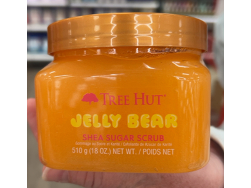 Tree Hut Jelly Bear Shea Sugar Scrub, 18 oz/510 g