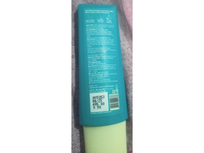 Pilgrim Korean Aloe Cooling Fluid Sunscreen, SPF 50+, 1.69 fl oz/50 mL