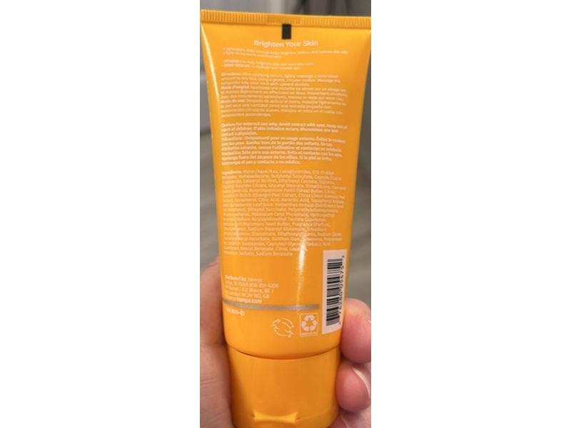 Hempz Brightening Daily Moisturizer, Citrus Blossom, 3 fl oz/89 mL