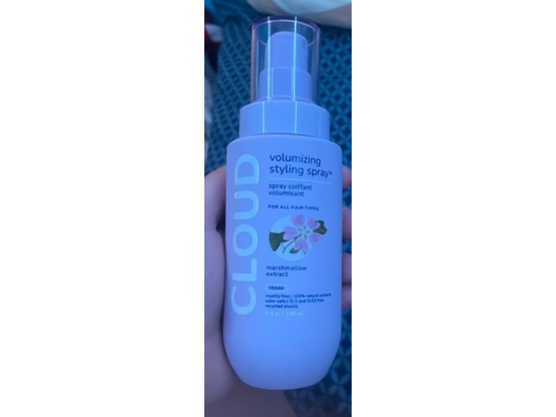 Cloud Volumizing Styling Spray, Marshmallow Extract, 6 fl oz/180 mL