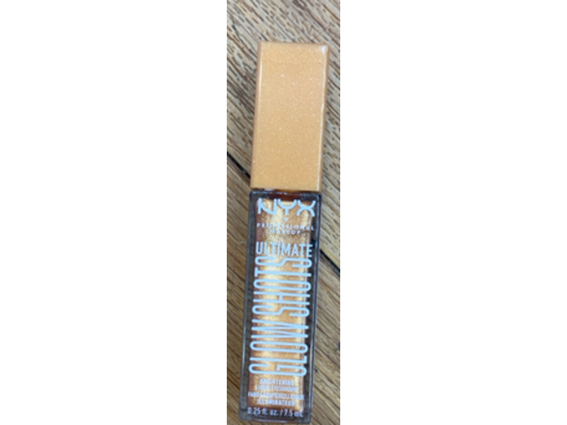 Nyx Makeup, Ultimate Glowshots Vivid Rich, Glitzy Guava, 0.25 fl oz/7.5 mL