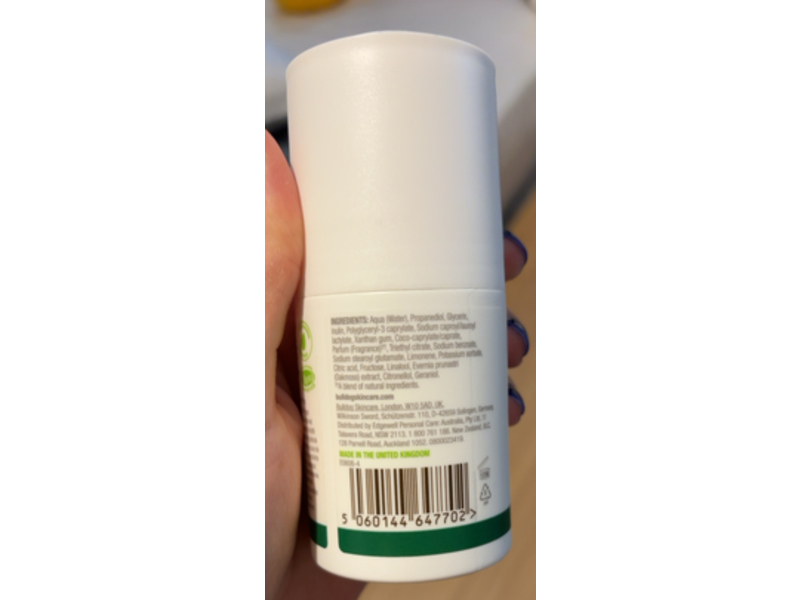 Bull Dog Skin Care Natural Deodorant, Original, 75 mL