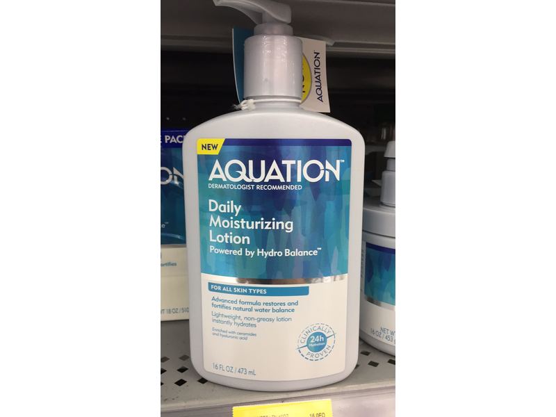 aquation daily moisturizing lotion