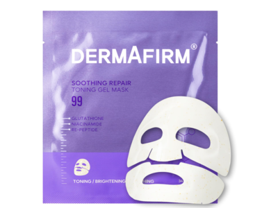 Dermafirm Soothing Repair Toning Gel Mask, 1.19 oz/34 g, Count 99