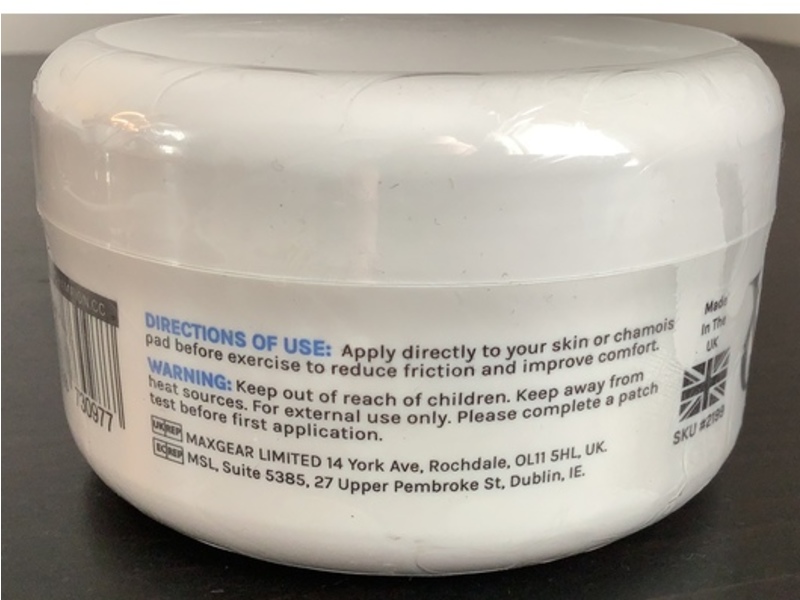 VeloChampion Luxury Anti Chafing Chamois Cream, 5.07 fl oz/150 mL