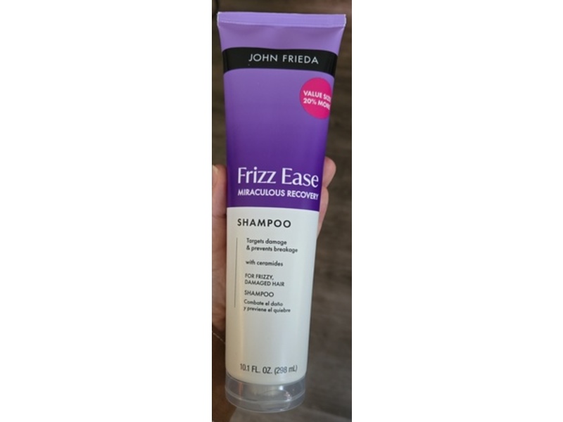 John Frieda Frizz Ease Miraculous Recovery Shampoo, 10.1 fl oz/298 mL