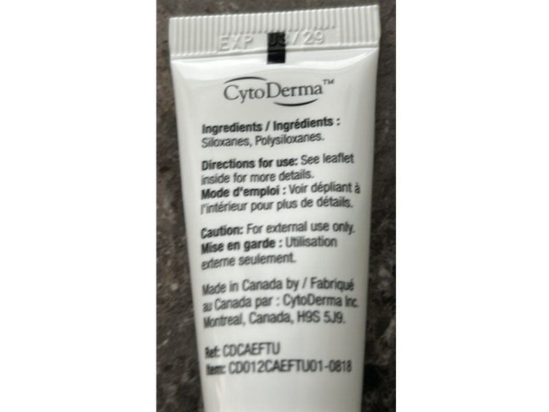 Cytoderma Advanced Scar Gel, 0.4 oz/12 g