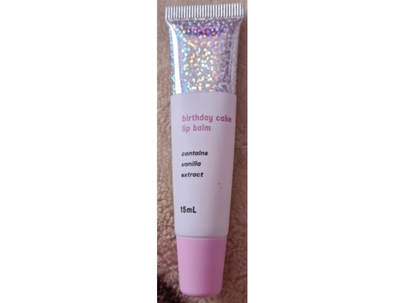 OXX Skincare Lip Balm, Birthday Cake, 15 mL