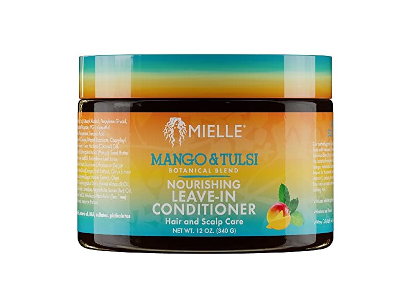 Mielle Nourishing Leave-In Conditioner, Mango & Tulsi, 12 oz/340 g