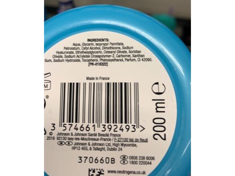 Neutrogena Hydro Boost Whipped Body Balm, 6.7 oz/200 ml