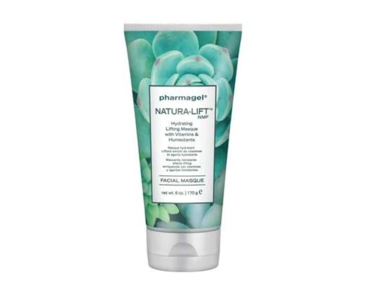 Pharmagel Natura-Lift Hydrating Lifting Facial Masque, Vitamins & Humectants, 6 oz/170 g