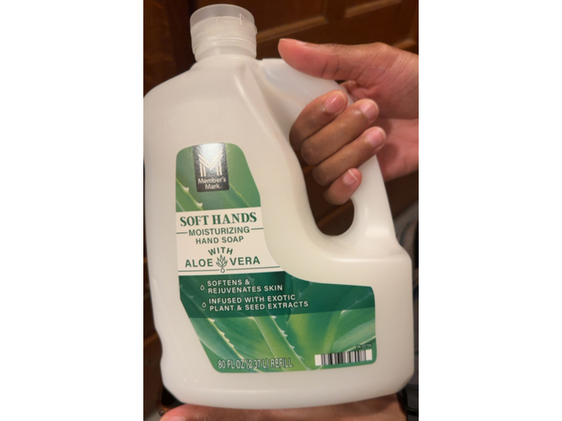 Member's Mark Moisturizing Hand Soap, Aloe Vera, 80 fl oz/2.37 L