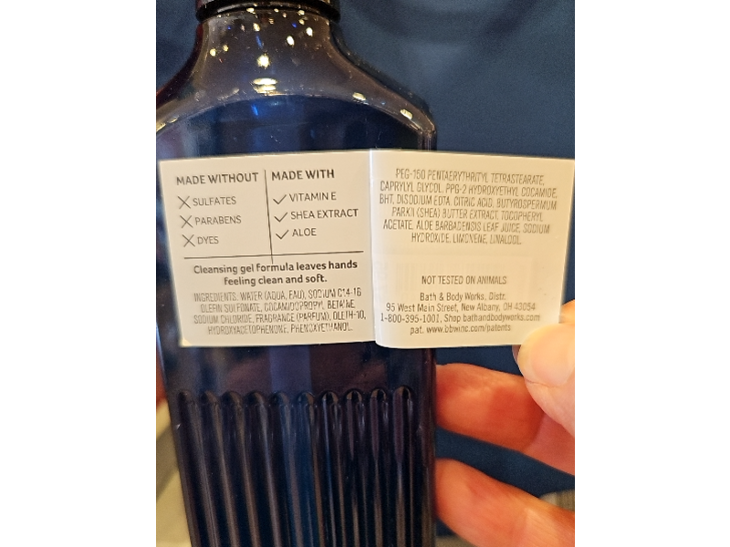 Bath & Body Work Cleansing Gel Hand Soap, Ocean, 8 fl oz/236 mL