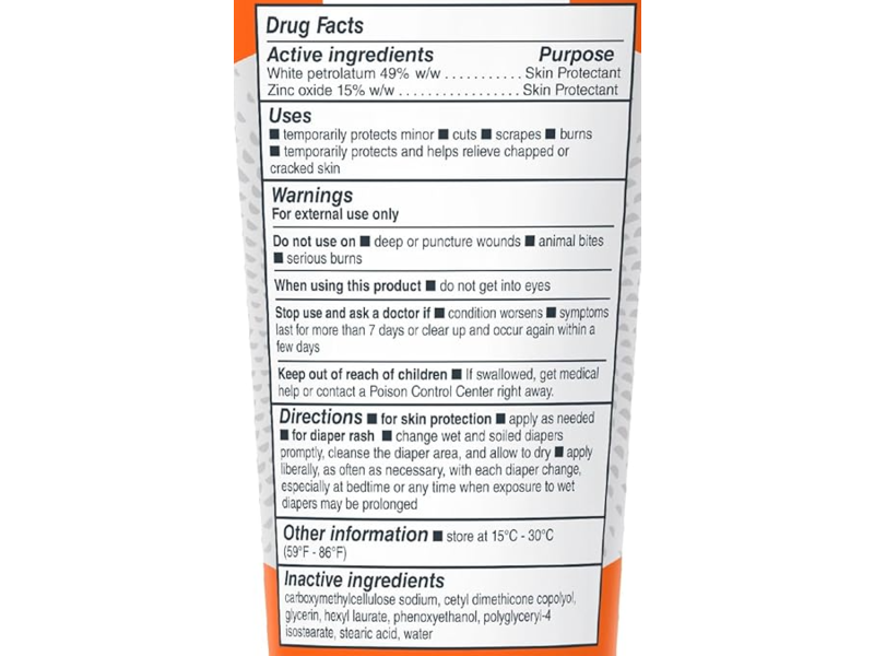 Medline Remedy Specialized Protect Zinc Oxide Paste, Unscented, 4 oz/113 g