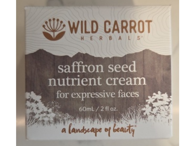 Wild Carrot Saffron Seed Nutrient Cream, 2 fl oz/60 mL