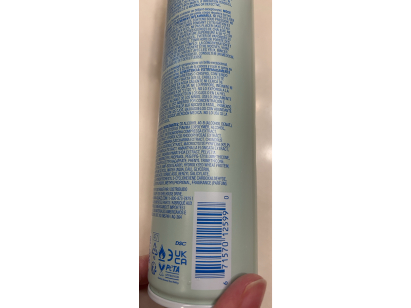 Aquage Freezing Spray, Powerful Hold Hairspray, 10 oz/284 g