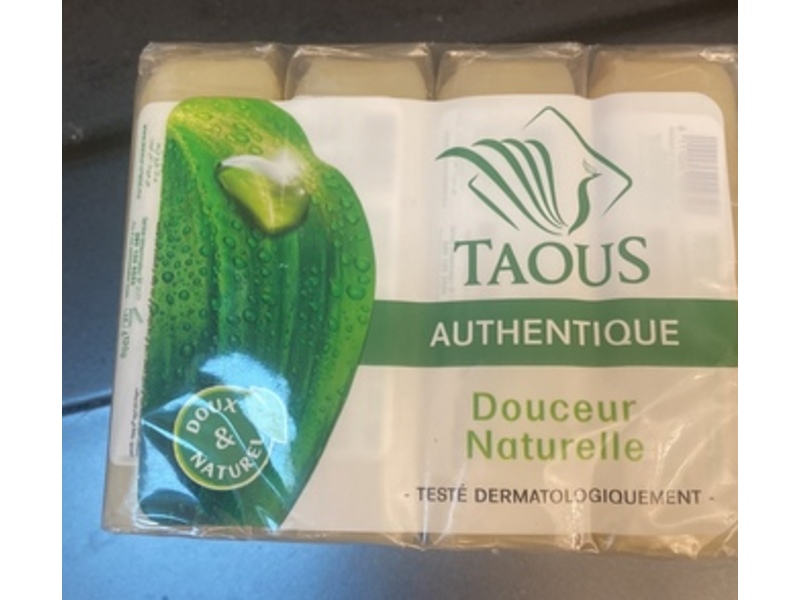 Taous Authentique Peacock Soap, 120 g, Pack Of 4