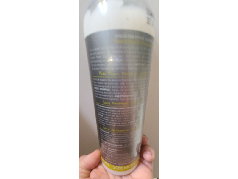 Design Essentials Natural Hair Moisturizing & Detangling Conditioner, Almond & Avocado,12 oz/376 g