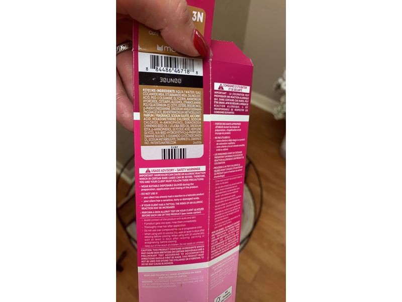 Matrix SoColor Blended Permanent Hair Color, 3N Darkest Brown