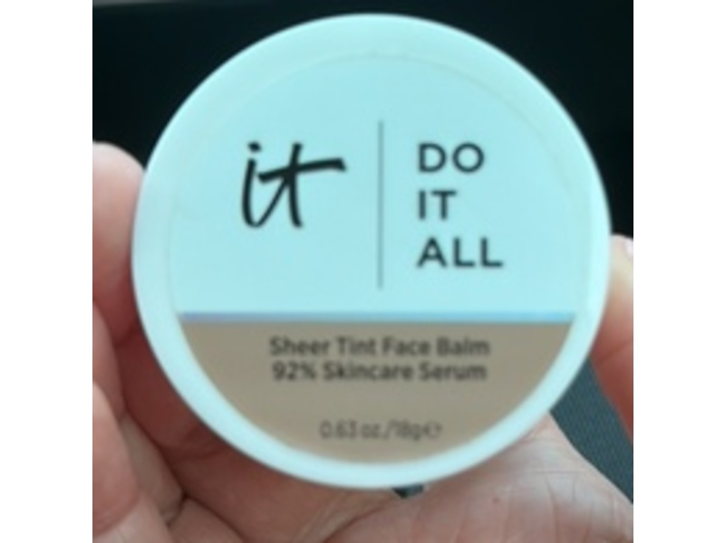 It Do it All Sheer Tint Face Balm, Fair Warm FW120, 0.63 oz/18 g