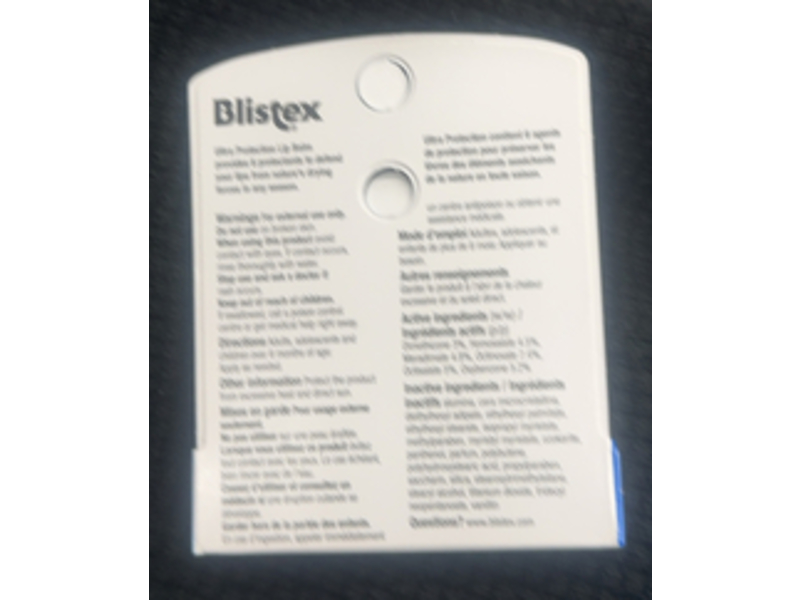 Blistex Ultra Lip Protectant Stick, SPF 30, 4.25 g