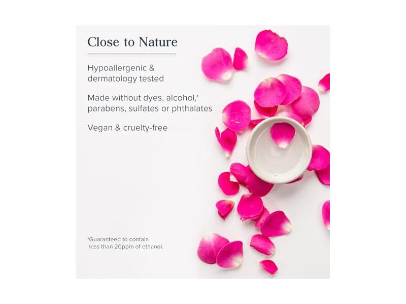 Heritage Store Hydrating Facial Splash, Rosewater & Glycerin, 4 fl oz/118 mL