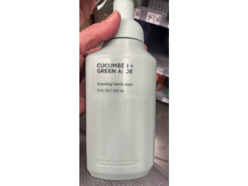 Scent Theory Foaming Hand Soap, Cucumber + Green Aloe, 11 fl oz/325 mL