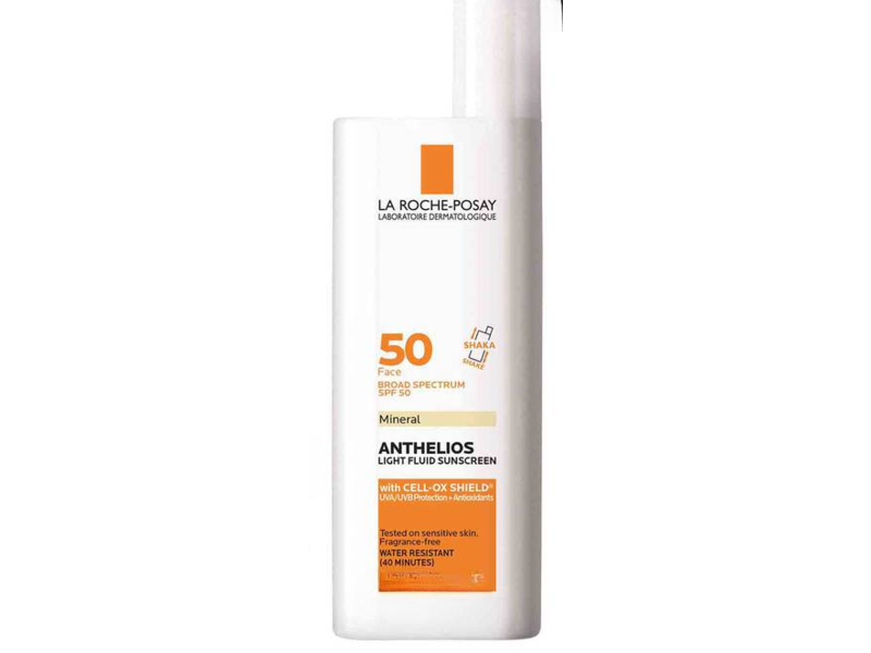 La Roche-Posay Anthelios 50 Mineral Ultra Light Sunscreen Fluid, SPF 50, 4.2 fl oz/125 mL