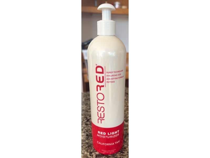 California Tan Resto Red Age-Defying Moisturizer, Red Light, 16 fl oz/470 mL