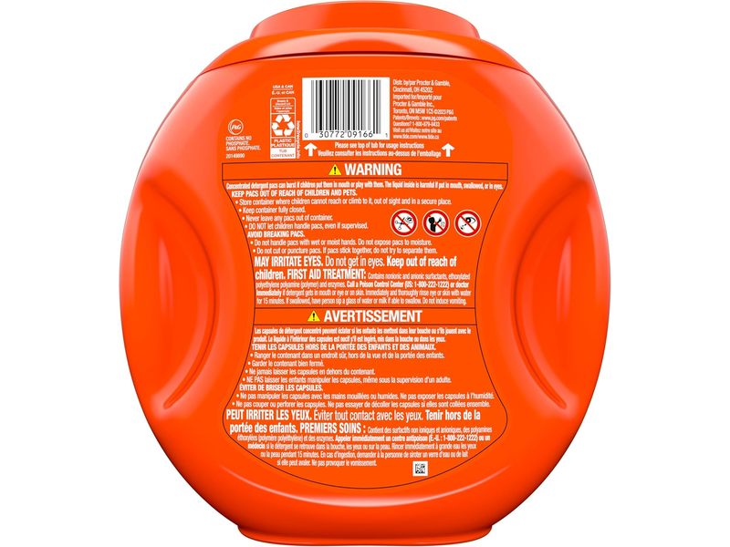 Tide Laundry Detergent Pods, Spring Meadow Scent, 66 oz/1.86 kg, 76 Count