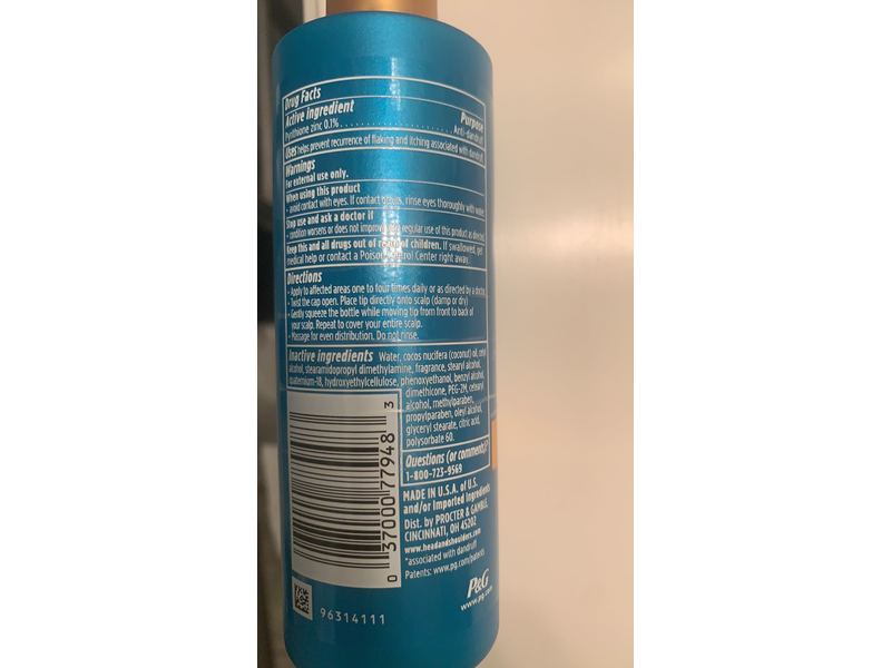 Head and Shoulders Royal Oils Daily Moisture Scalp Cream, 5.0 fl oz (150ml)