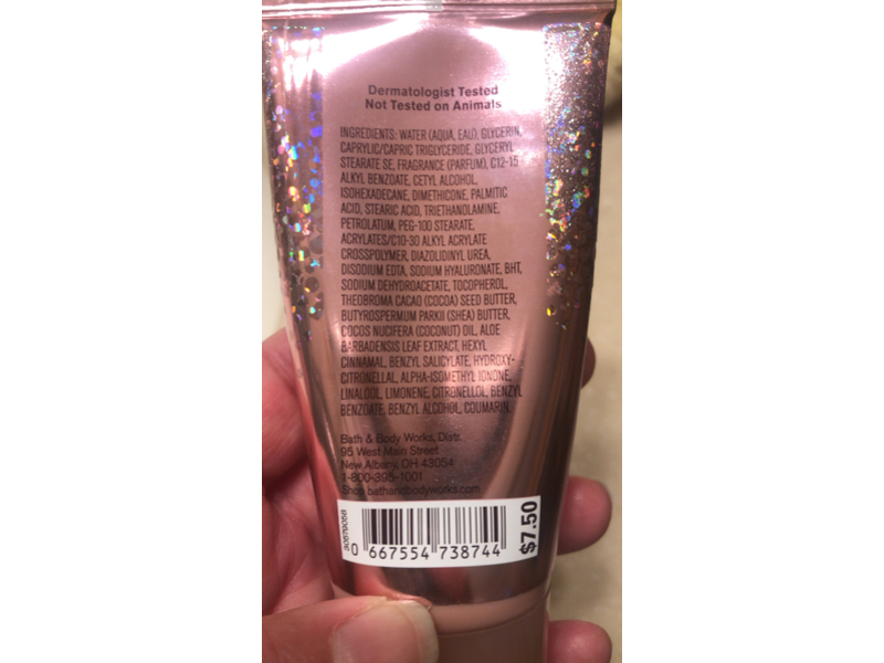 Bath & Body Works 24HR Moisture Body Cream, A Thousand Wishes, 2.5 oz/70 g
