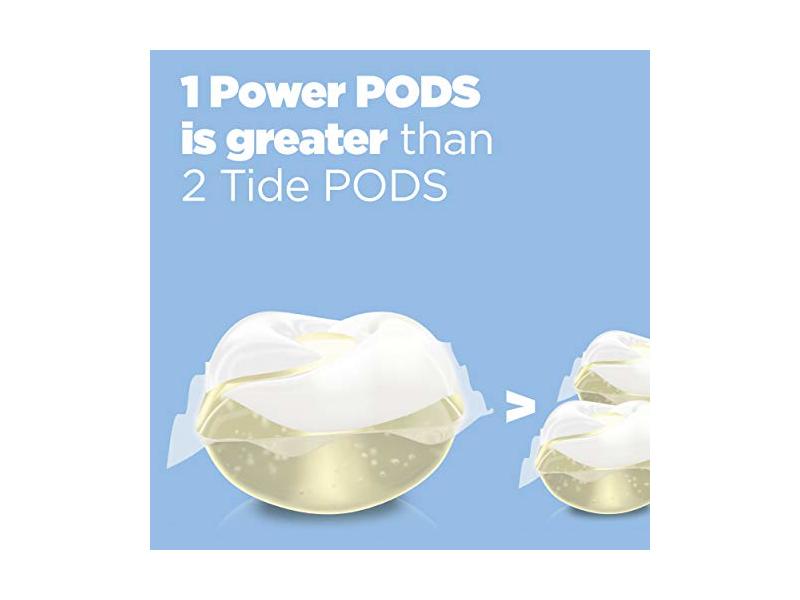 Tide Plus Hygienic Clean Power Pods Laundry Detergent, Free/Nature, 63 Loads, 107 oz/3.04 kg