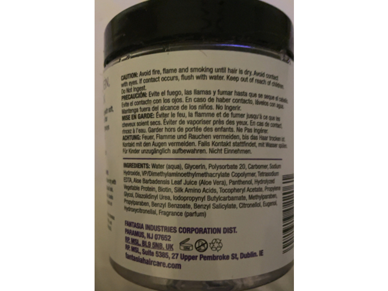 Fantasia Frizz Buster Straightening Gel, 20 fl oz, Pack Of 2