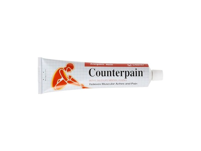 Counterpain Taisho Analgesic Pain Relief Balm, Methyl Salicylate, Menthol, Eugenol,