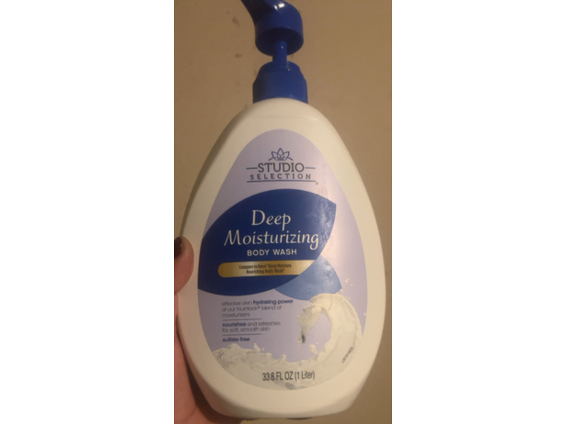 Studio Selection Deep Moisturizing Body Wash, 33.8 fl oz/1 L