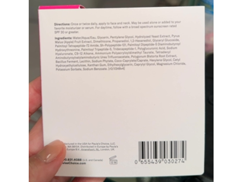 Paula's Choice Pro - Collagen Multi - Peptide Booster, 0.17 fl oz/ 5 mL