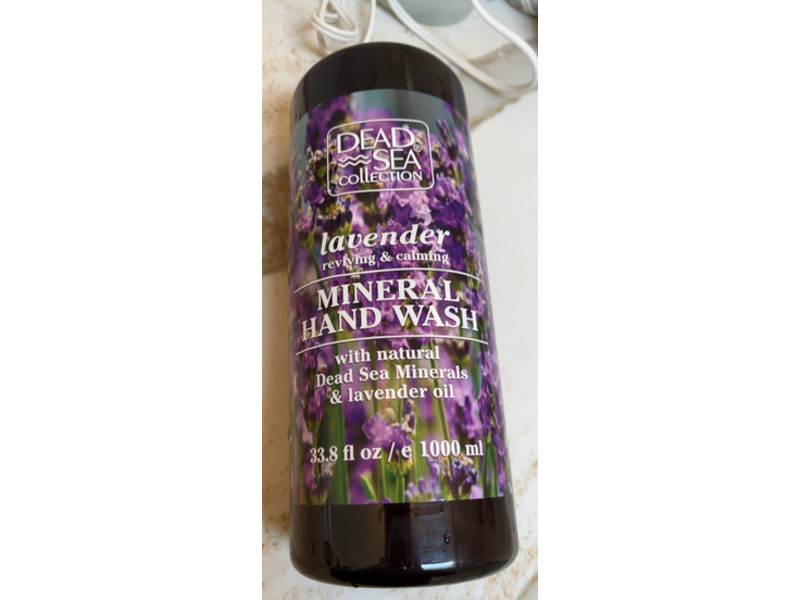 Dead Sea Collection Hand Wash, Lavender, 33.8 fl oz/1000 mL